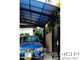 のカーポート レグナスポートシグマIII 積雪〜20cm対応＋着脱式サポート ロング柱23用 1本入 施工例