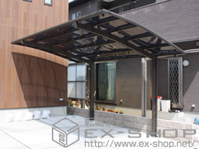 のカーポート カーブポートシグマIII 積雪〜20cm対応 施工例