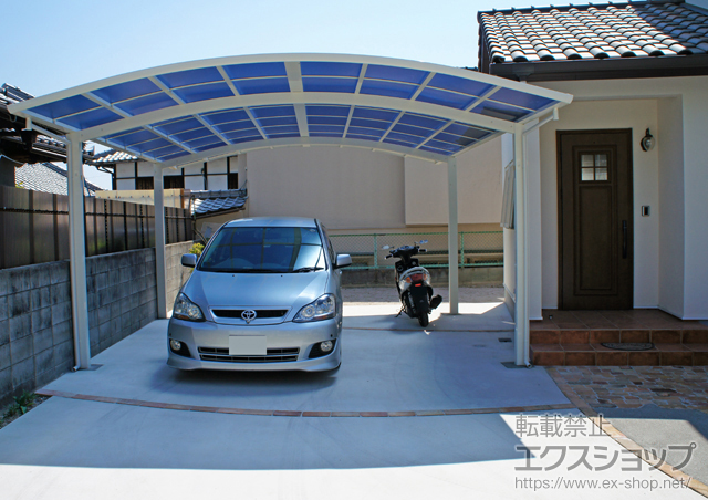 のカーポート レイナツインポートグラン　積雪〜20cm対応 施工例