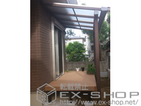 のテラス屋根 樹の木テラス テラスタイプ 移動桁タイプ 積雪〜20cm対応 施工例