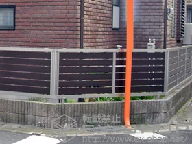 LIXIL ���N�V��(�V���y)�̃t�F���X �Z���r���[�t�F���X RP3�^ ���ݒ��� �{�H��