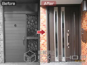 LIXIL ���N�V��(�g�X�e��)�̌��փh�A ���V�F���g �A���~�d�l22�e�q ���݌� 300�^ �{�H��