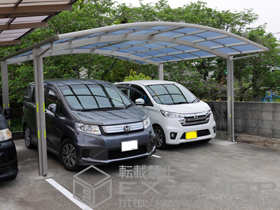 のカーポート レイナツインポートグラン　積雪〜20cm対応 施工例