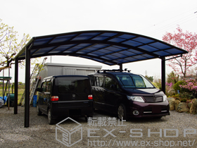 のカーポート レイナツインポートグラン　積雪〜20cm対応 施工例