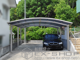 のカーポート レイナツインポートグラン 延長　積雪〜20cm対応 施工例