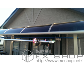 のバルコニー・ベランダ屋根 ライザーテラスII R型 屋根タイプ 単体 積雪〜20cm対応 施工例