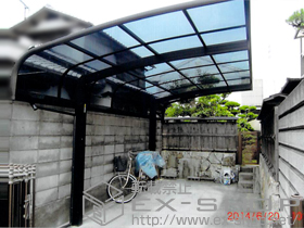 のカーポート プレシオスポート アルファ 積雪〜20cm対応 施工例