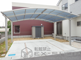 のカーポート レイナツインポートグラン　積雪〜20cm対応 施工例