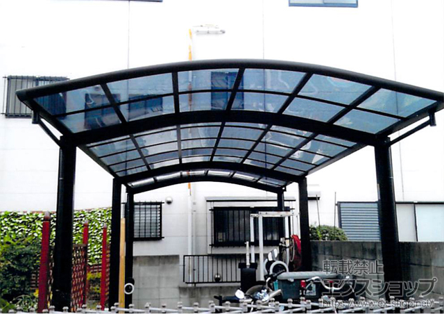 のカーポート レイナワンポートグラン 延長　積雪〜20cm対応 施工例