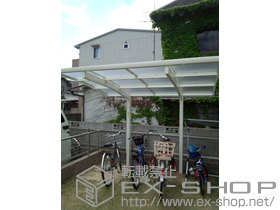 のサイクルポート・駐輪場 レイナポートグランミニ 積雪〜20cm対応 施工例