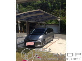 のカーポート レイナポートグラン 延長　積雪〜20cm対応 施工例