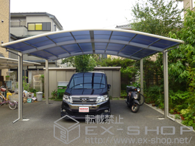 のカーポート レイナツインポートグラン　積雪〜20cm対応 施工例