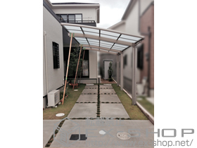 のカーポート カーブポートシグマIII 積雪〜20cm対応 施工例