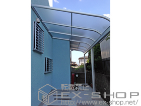 のテラス屋根 ヴェクターテラス R型 テラスタイプ 連棟 積雪〜20cm対応 施工例