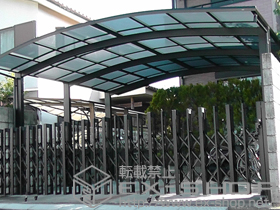 のカーポート ファインポートII ワイド Z 積雪〜50cm対応 施工例