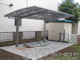 のカーポート カーブポートシグマIII 積雪〜20cm対応 施工例