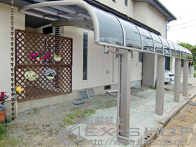 のカーポート テールポートシグマIII 1500 延長 積雪〜50cm対応 施工例