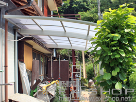 のカーポート プレシオスポート 積雪〜20cm対応 施工例