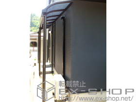 のテラス屋根 プレシオステラス R型 テラスタイプ 単体 積雪〜20cm対応 施工例