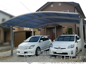 のカーポート プレシオスポート ワイド 積雪〜20cm対応 施工例