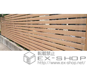 のフェンス・柵 プログコートフェンスF5型 フリーポールタイプ 施工例