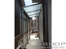 のストックヤード サンクストックヤード F型 パネルタイプ スクリーン仕様 積雪〜20cm対応 施工例