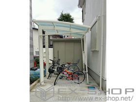 のサイクルポート・駐輪場 レイナポートREグランミニ 積雪〜20cm対応+レイナポートREグランミニ　着脱式サポート柱　2本入り 施工例