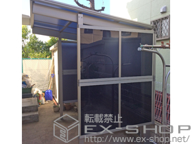 のサイクルポート・駐輪場 エフルージュパークグラン 積雪〜20cm対応 施工例