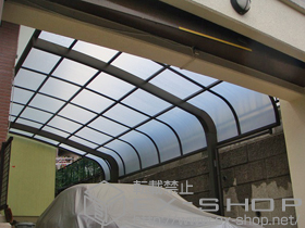 のカーポート テールポートシグマIII 積雪〜20cm対応 施工例