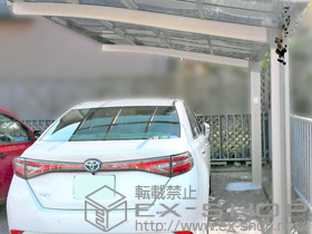 のカーポート カーブポートシグマIII 積雪〜20cm対応 施工例