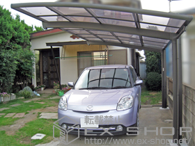 のカーポート カーブポートシグマIII 耐風圧強度仕様 積雪〜30cm対応 施工例