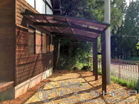 のカーポート レイナポートグラン 延長　積雪〜20cm対応 施工例