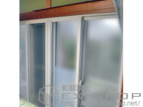 の二重窓（内窓） インプラス ダストバリア仕様 引違窓　4枚建 施工例