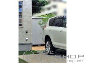 の物置・屋外倉庫 エスモ 一般型(ESD-1607AGL　【PW】 ) 施工例