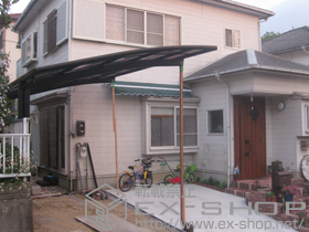 のカーポート カーブポートシグマIII 積雪〜20cm対応 施工例