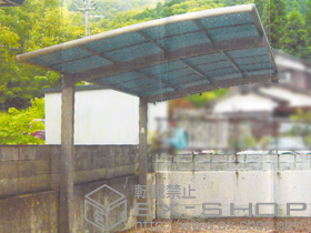 のカーポート カーブポートシグマIII 積雪〜20cm対応 施工例