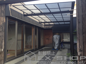 のカーポート マイリッシュ 前上がり 延長 積雪〜20cm対応 施工例