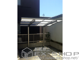 のサイクルポート・駐輪場 プレシオスポート ミニ 積雪〜20cm対応 施工例