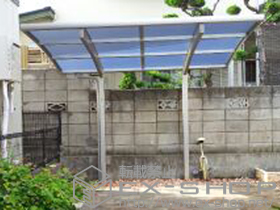 のサイクルポート・駐輪場 レイナポートグランミニ 積雪〜20cm対応 施工例