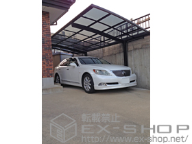 のカーポート カーブポートシグマIII 積雪〜20cm対応 施工例