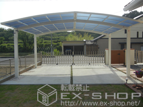 のカーポート レイナポートグラン M合掌　積雪〜20cm対応 施工例