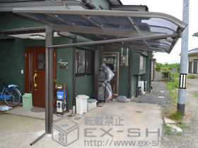 のカーポート レガーナポートシグマIII 雨樋あり 積雪〜20cm対応 施工例