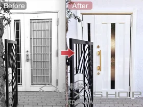 LIXIL NV(gXe)̌փhA VFgK4dl 22eqJ P1^ {H