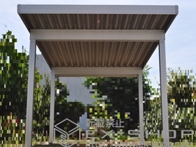 のカーポート テリオスポートIII 3000 角柱4本 積雪〜100cm対応 施工例