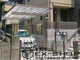 のカーポート M.シェード 積雪〜20cm対応 施工例