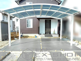 のカーポート レイナツインポートグラン　積雪〜20cm対応 施工例