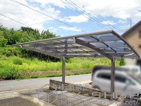 のカーポート レグナスポートシグマIII 積雪〜20cm対応 施工例