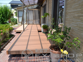 のウッドデッキ リウッドデッキ 200 施工例