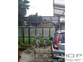 のサイクルポート・駐輪場 レークポートシグマIII ミニ 積雪〜20cm対応 施工例