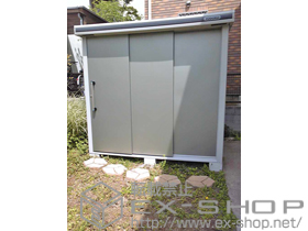 の物置・屋外倉庫 エルモ 一般型(LMC-2215GL) 施工例